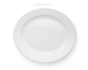 Legio Nova Oval Plate 31 cm, set of 4, white