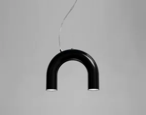 Arch Single Pendant, black