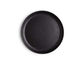 Nordic Kitchen Plate 21 cm, set of 4, black