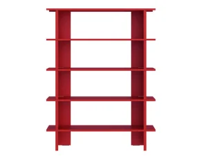 Hes Bookcase, tomato red