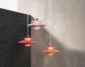PH 5 Pendant Lamp, hues of green