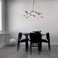 Drop Chandelier Mini, brass (5m)