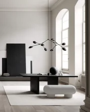 Drop Chandelier Big, bronze (5m)