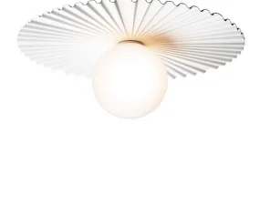 Liila Muuse Wall/Ceiling Light Medium, white/opal