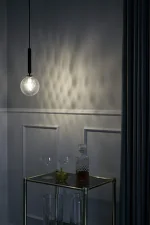 Miira 1 Pendant, rock grey/optic clear