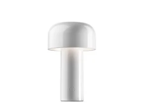 Bellhop Battery Table Lamp, white