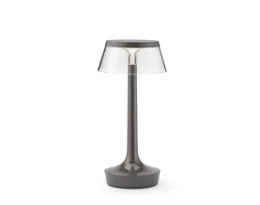 Bon Jour Unplugged Table Lamp, stormy grey