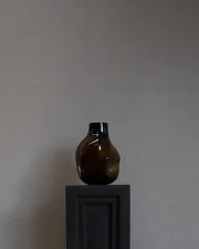 Bakku Vase Medio, smoked forest