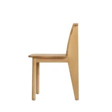 Brutus Slim Dining Chair, natural oak