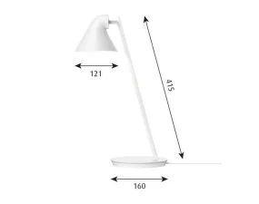 NJP Mini Table Lamp, black
