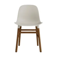 Form Chair Walnut, light grey