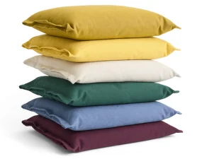 Plica Story Cushion, yellow