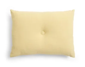 Dot Cushion Linen, soft yellow