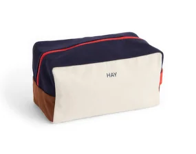 Multi Wash Bag M, cream multi