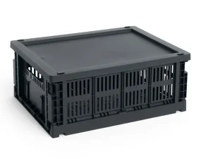 Colour Crate Lid Plastic Medium, lavender