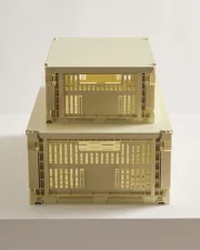 Colour Crate Large, light yellow