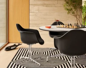 Eames Plastic Armchair DAL, cotton white