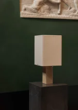Nonna Table Lamp H49, travertine