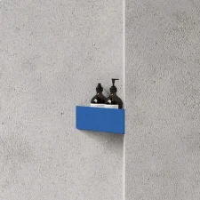 Bath Shelf Corner, blue