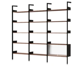 Rombe Configuration H, anthracite/lacquered walnut