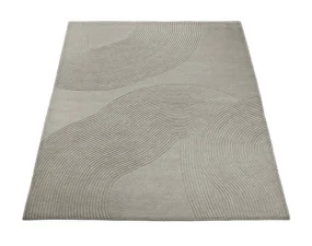 Zen Rug Square 250x250, light grey