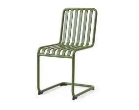 Palissade Cantilever Chair, olive