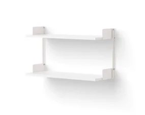 Wall Shelf 450, white/white