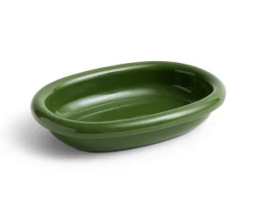 Barro Oval Dish S, green