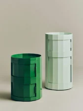 Facet Cabinet 20, spinach green