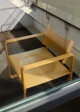 Series 270 F Armchair, honey-stained