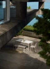 Thorvald SC111 Dining Bench, ivory