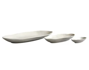 Native Oval Tray Set, birch