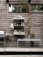 String Outdoor C Shelving System, galvanized