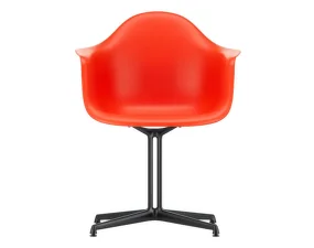 Eames Plastic Armchair DAL, poppy red