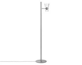 Nocturne Cone F1 Floor Lamp, silver