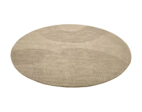 Zen Rug Round Ø200 cm, beige