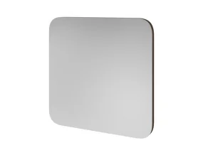 Vala Mirror Square 90x90 cm, dark lacquered oak
