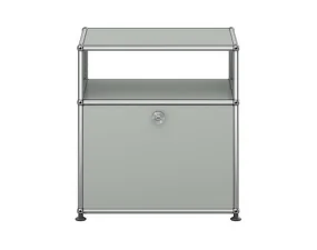 USM Haller M55 Bedside Table, light grey