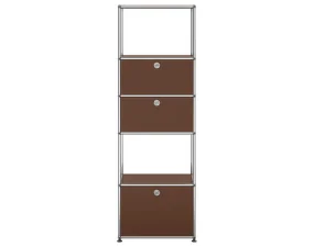 USM Haller Shelving Unit M52, brown