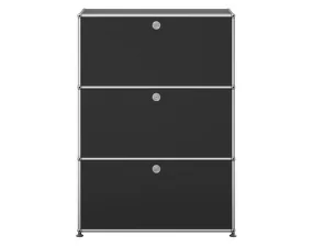 USM Haller Shelving G1, graphite black