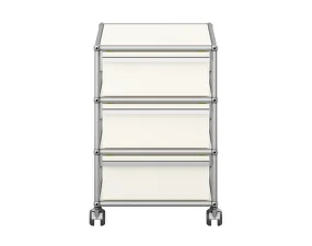 USM Haller M26 Mobile Pedestal, pure white