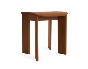 Chisel 10 Stool, walnut