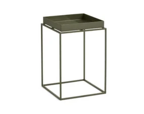 Tray Table 30x30 High, olive green