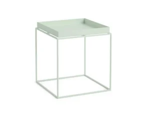Tray Table 40x40, soft mint