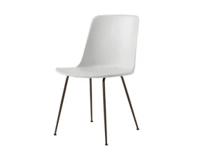 Rely Side Chair HW6, bronzed / oyster