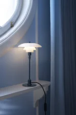 PH 2/1 Table Lamp, glossy deep blue