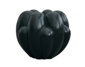 Bloom Vase Big, dark green