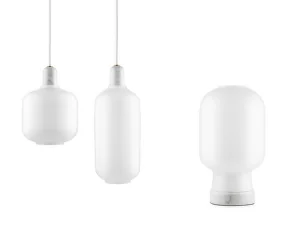Amp Lamp Small, white