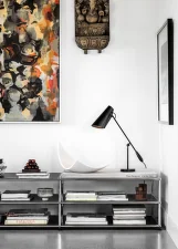 Birdy Table Lamp, all black
