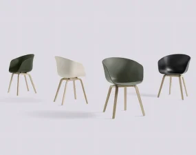AAC 22 Chair Oak Veneer, black 2.0